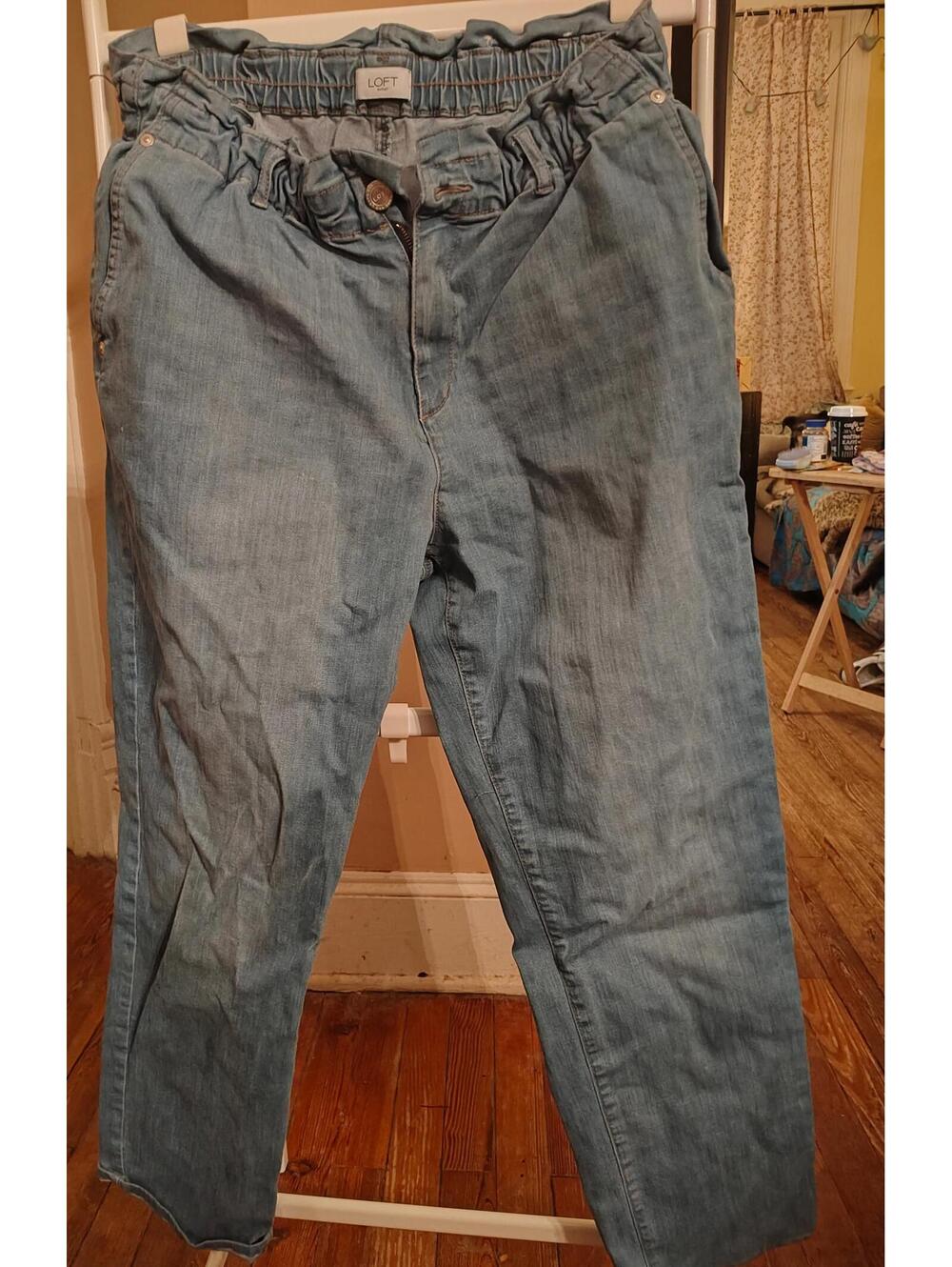 Loft outlet jeans - 30" - High waist straight stretch